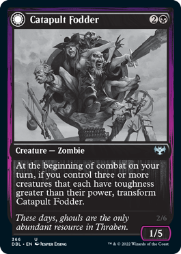 Catapult Fodder // Catapult Captain [Innistrad: Double Feature]