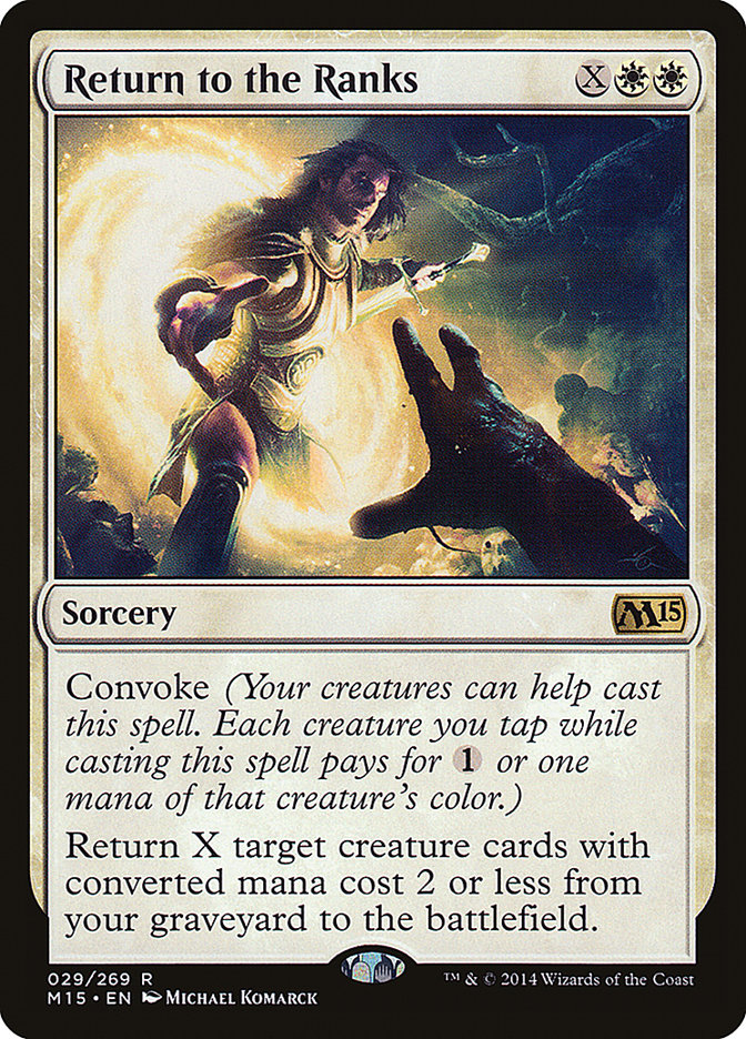 Return to the Ranks [Magic 2015]