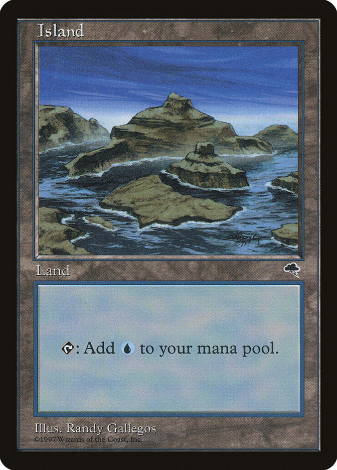 Island (Signature on Right / Blue Sky) [Tempest]