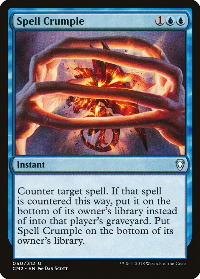 Spell Crumple [Commander Anthology Volume II]