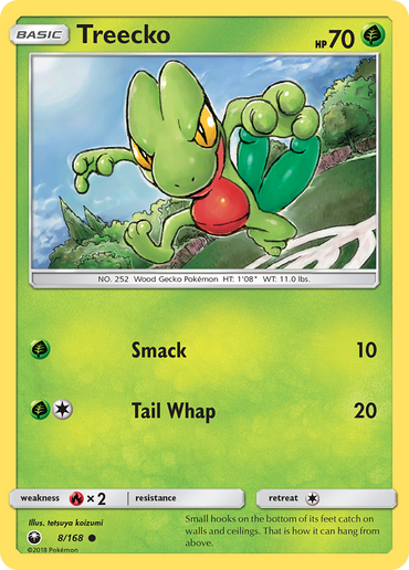 Treecko (8/168) [Sun & Moon: Celestial Storm]