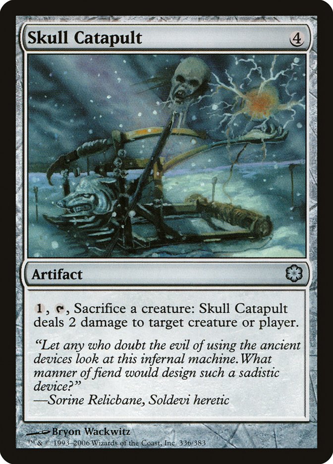 Skull Catapult [Coldsnap Theme Decks]