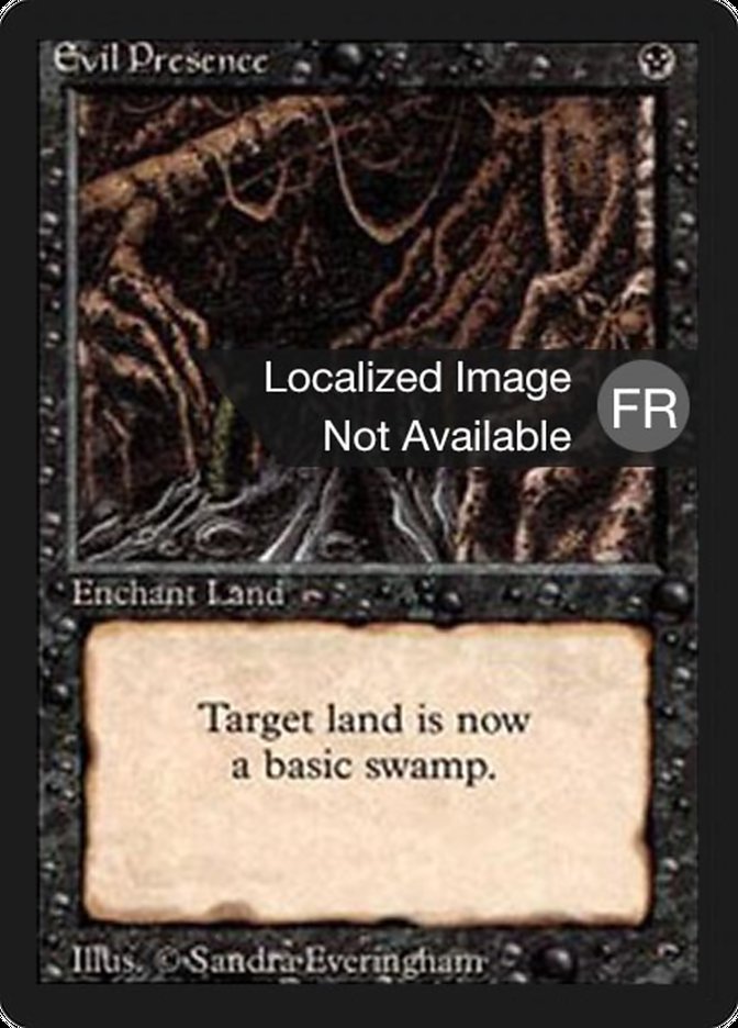 Evil Presence [Foreign Black Border]