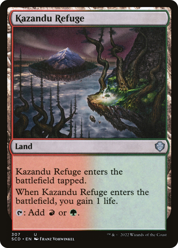 Kazandu Refuge [Starter Commander Decks]