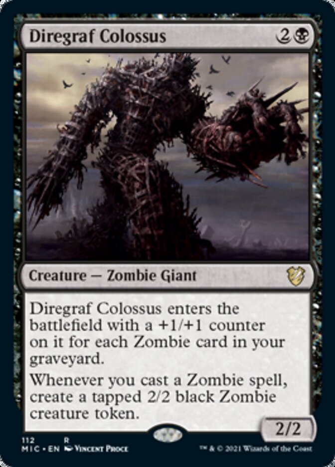 Diregraf Colossus [Innistrad: Midnight Hunt Commander]