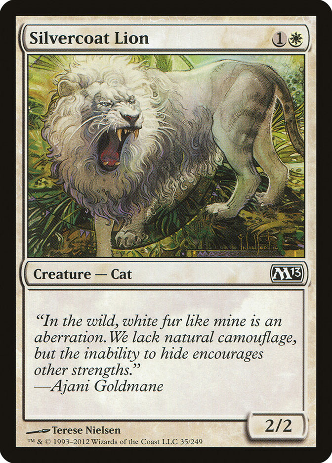 Silvercoat Lion [Magic 2013]