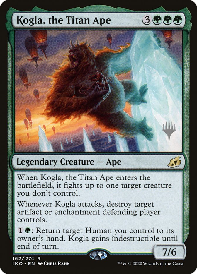 Kogla, the Titan Ape (Promo Pack) [Ikoria: Lair of Behemoths Promos]