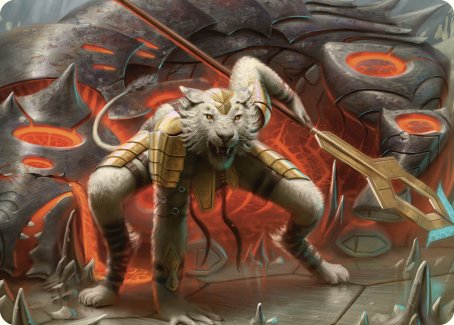 Sunspear Shikari Art Card [Commander Masters Art Series]