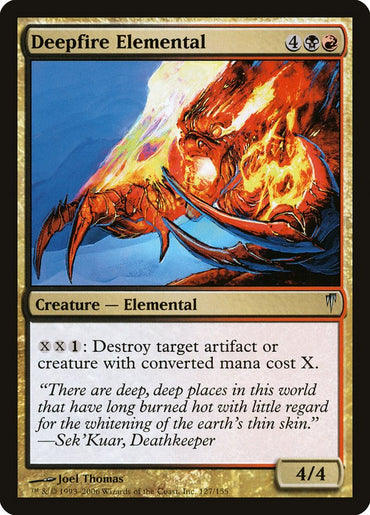 Deepfire Elemental [Coldsnap]