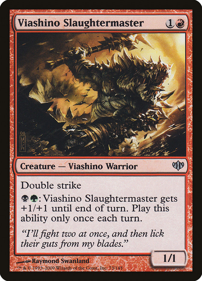 Viashino Slaughtermaster [Conflux]