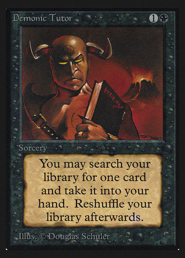 Demonic Tutor [International Collectors' Edition]