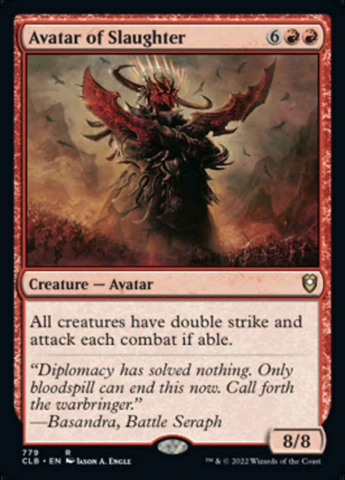 Avatar of Slaughter [Commander Legends: Battle for Baldur's Gate]