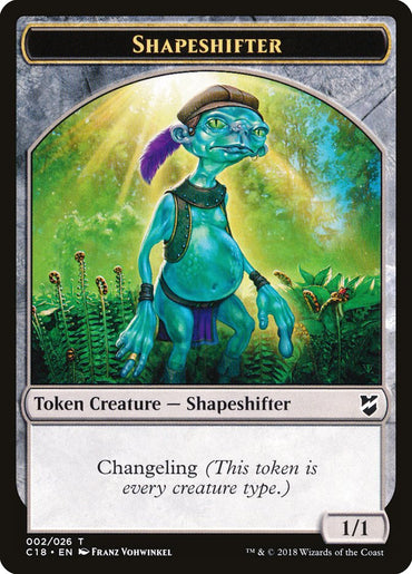 Shapeshifter Token [Commander 2018 Tokens]