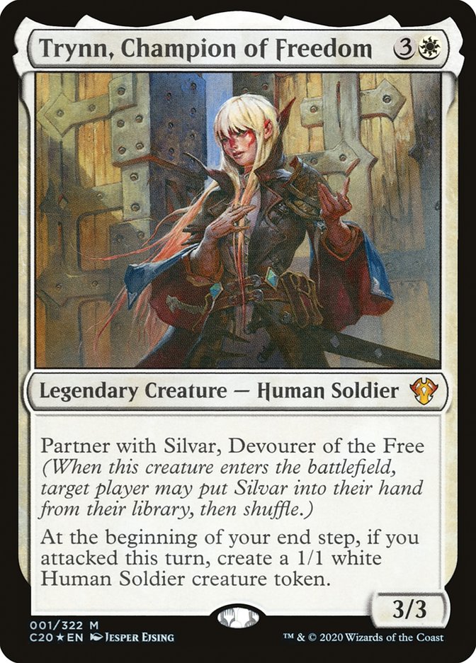 Trynn, Champion of Freedom [Commander 2020]