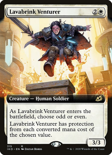 Lavabrink Venturer (Extended Art) [Ikoria: Lair of Behemoths]