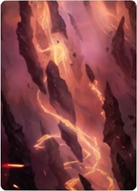 Mountain 1 Art Card [Zendikar Rising Art Series]