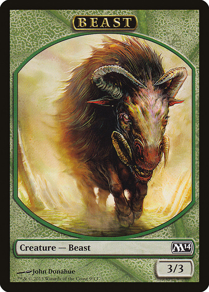 Beast Token [Magic 2014 Tokens]