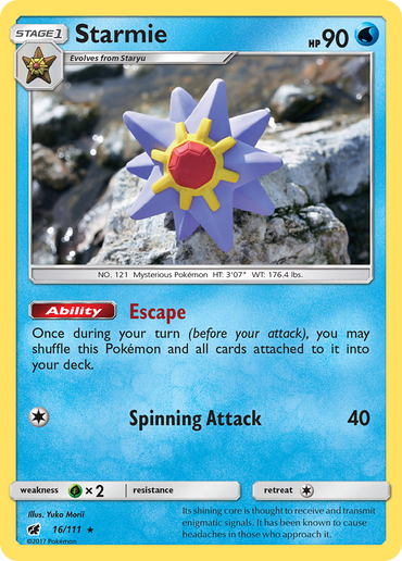 Starmie (16/111) [Sun & Moon: Crimson Invasion]