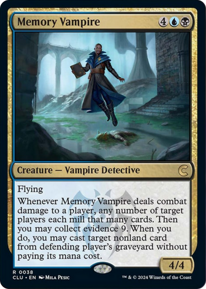 Memory Vampire [Ravnica: Clue Edition]