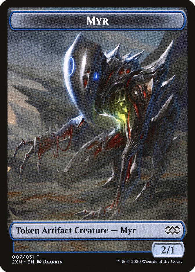 Myr Token (007/031) [Double Masters Tokens]