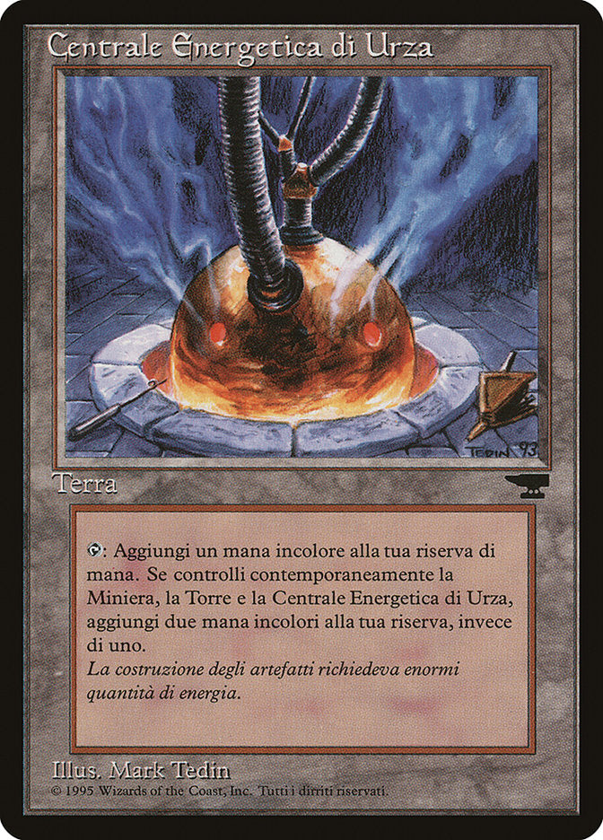 Urza's Power Plant (Columns) (Italian) - 