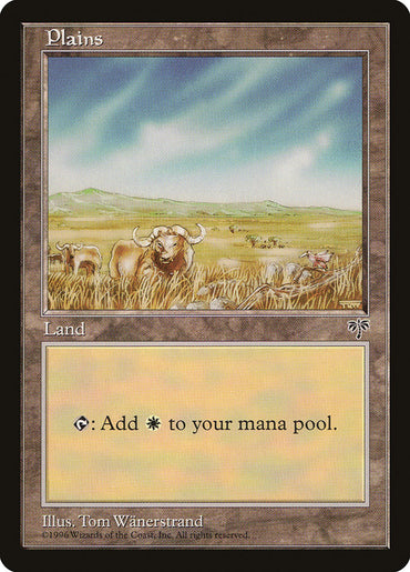 Plains (Oxen / Signature on Right) [Mirage]