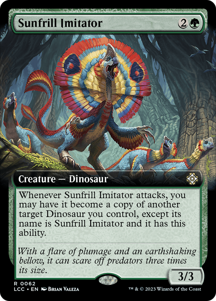 Sunfrill Imitator (Extended Art) [The Lost Caverns of Ixalan Commander]