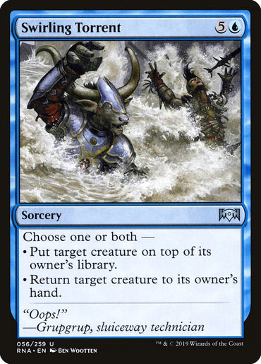 Swirling Torrent [Ravnica Allegiance]