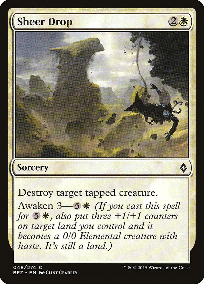 Sheer Drop [Battle for Zendikar]