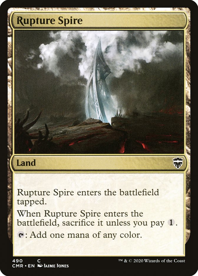 Rupture Spire (490) [Commander Legends]