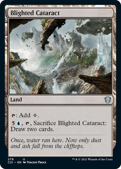 Blighted Cataract [Commander 2021]