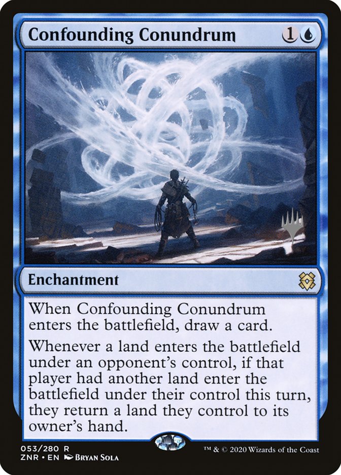 Confounding Conundrum (Promo Pack) [Zendikar Rising Promos]